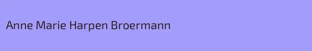 Anne Marie Harpen Broermann